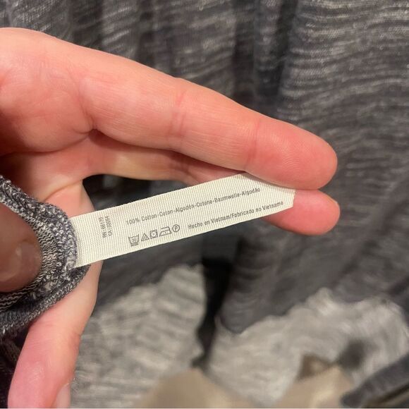 Free People Gray Cowl Neck Sweatshirt - Picture 6 of 6